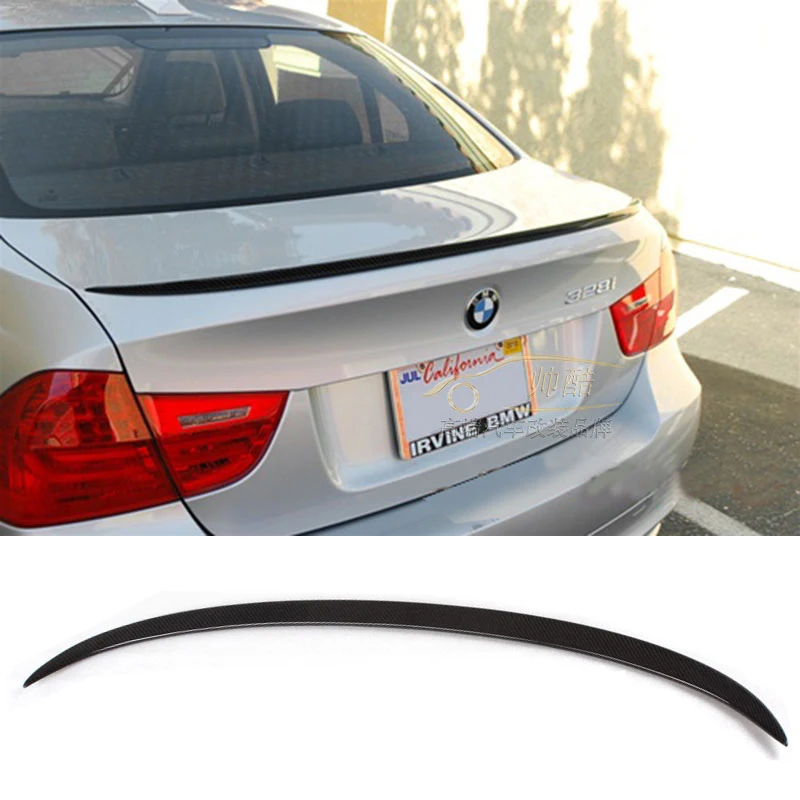 Per Bmw E90 4 Porte Spoiler Performance Style 3 Serie E90 M3 Spoiler Baule Posteriore In Fibra Di Carbonio 2005 2006 2007 2008 2009 2010 2011