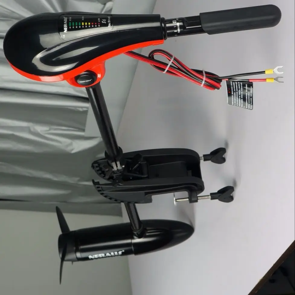 Nuovo Arrivo Guida Motore All'Ingrosso (Montaggio Su Arco) Motore Da Traina 12V/55Lbs , Minn Kota, Serpente D'Acqua, Controllo A Pedale