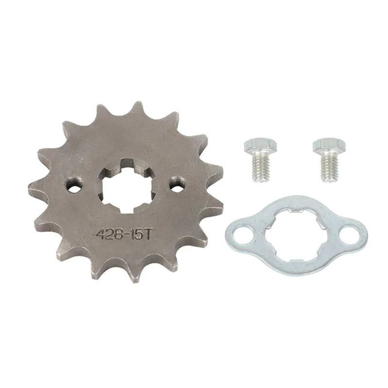 15 Tooth Front Drive Sprocket For Yamaha Ttr125 Ttr125L Ttr125E Ttr125Le Sr125 Ttr125L Ttr 125 L El 15T