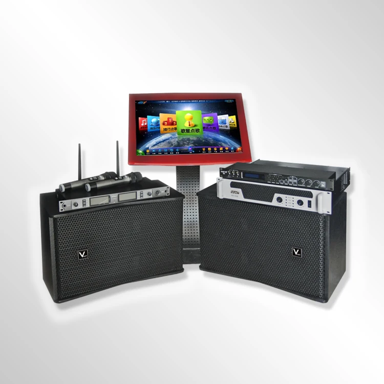 Altoparlante Stage Machine Touch Screen All-In-One Home Karaoke Singing Machine Karaoke Stage Meeting Room Jukebox
