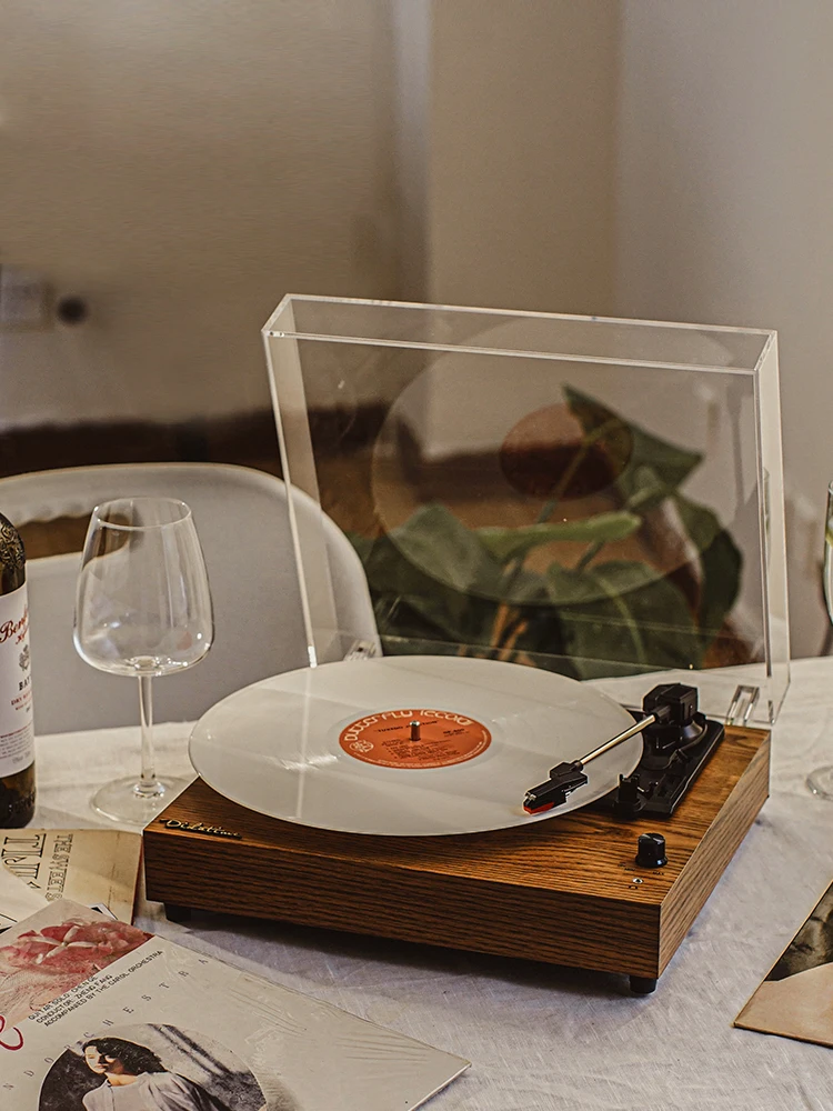 Tempo Di Scorrimento Semplice Fonografo Retrò Vecchio Stile Lp Jukebox Giradischi Giradischi Giradischi Giradischi