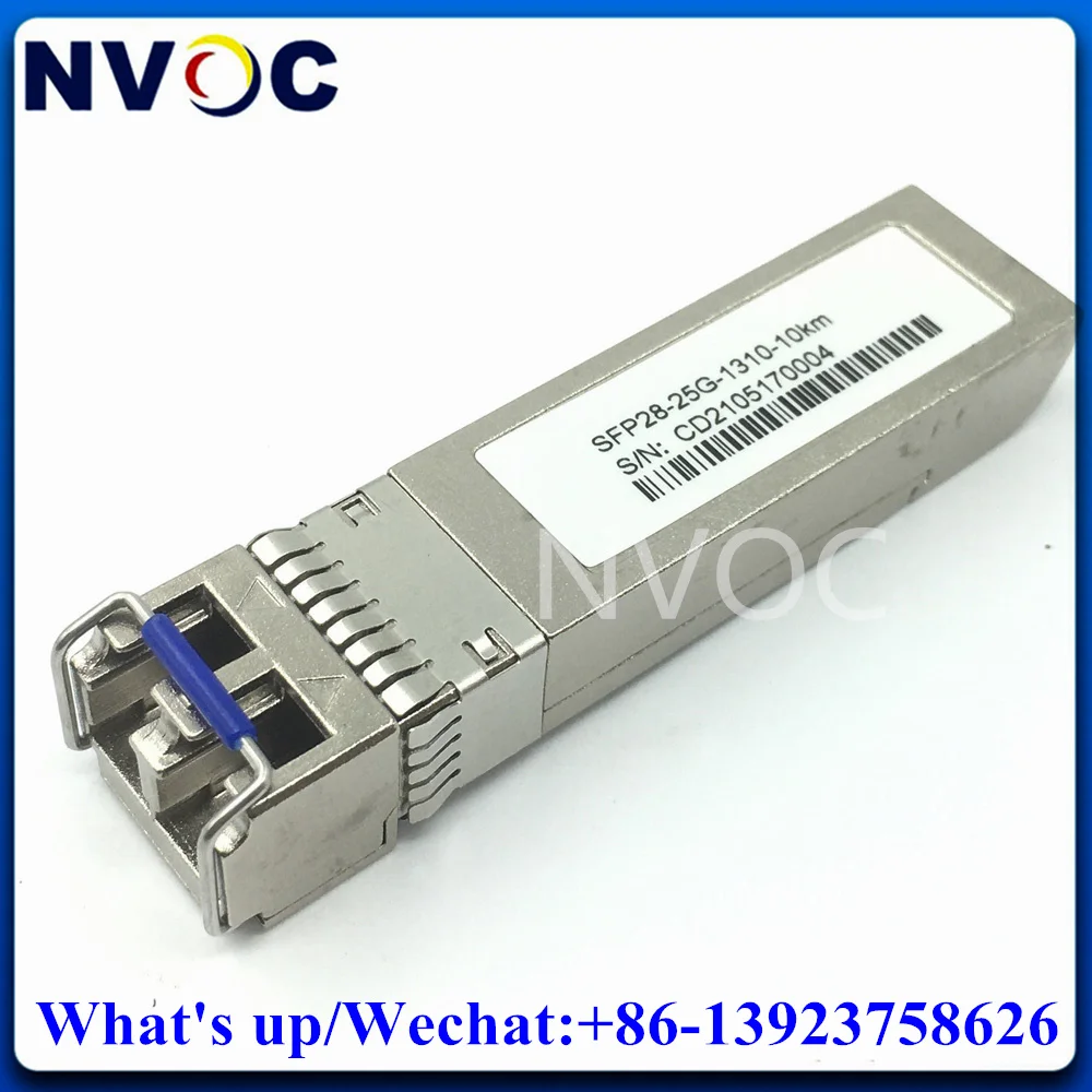 4 Pz Sfp28-25G-Lr Dell Compatibile 25Gbase-Lr 25G Muslimysfp28 Lr 1310Nm 10Km Dom Duplex Lc Smf Modulo Ricetrasmettitore Ottico