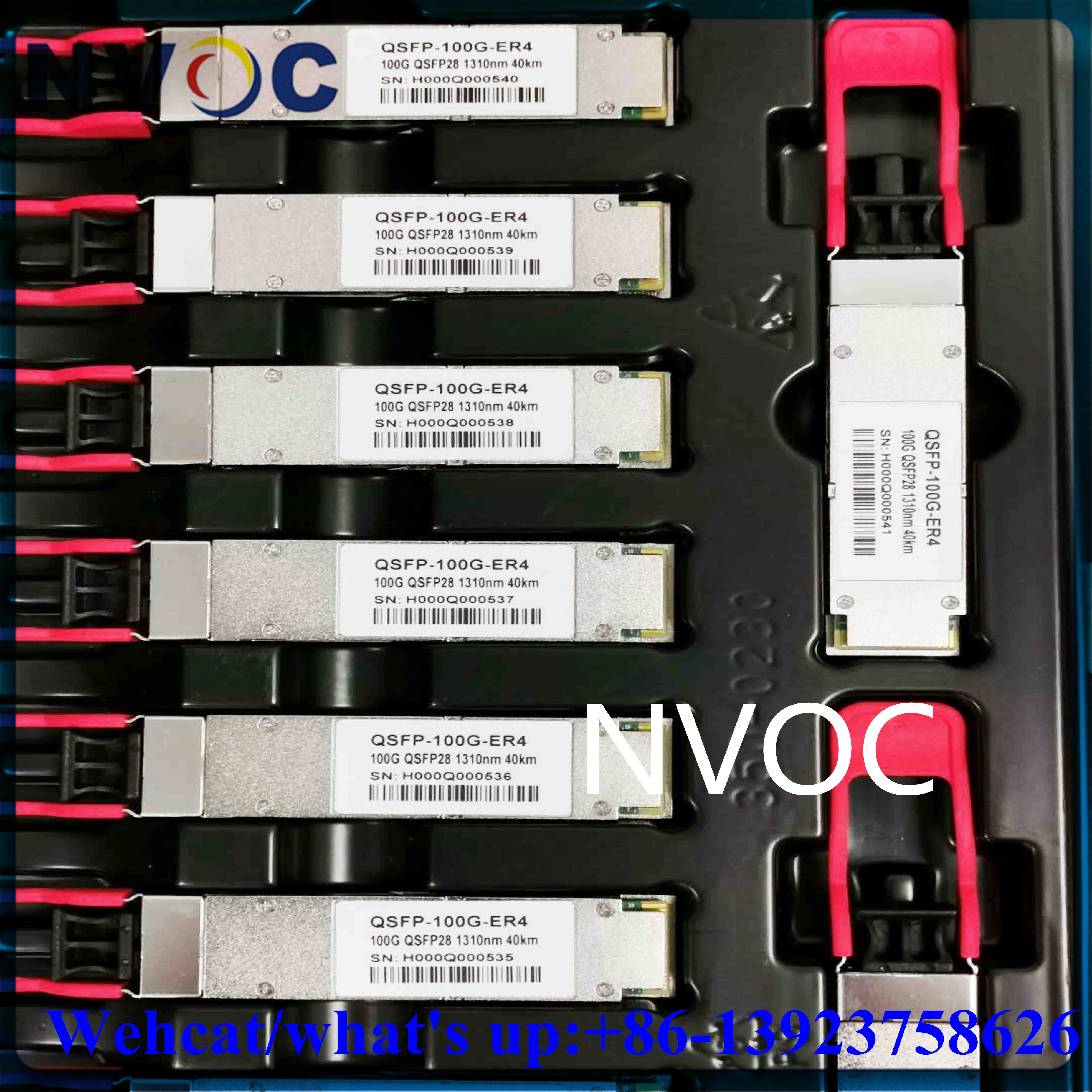 Forte Compatibile 100G Qsfp28 Er4 40Km Smf Dml + Apd Ricetrasmettitore Ottico Duplex Lc Qsfp28 100G 40Km Modulo In Fibra