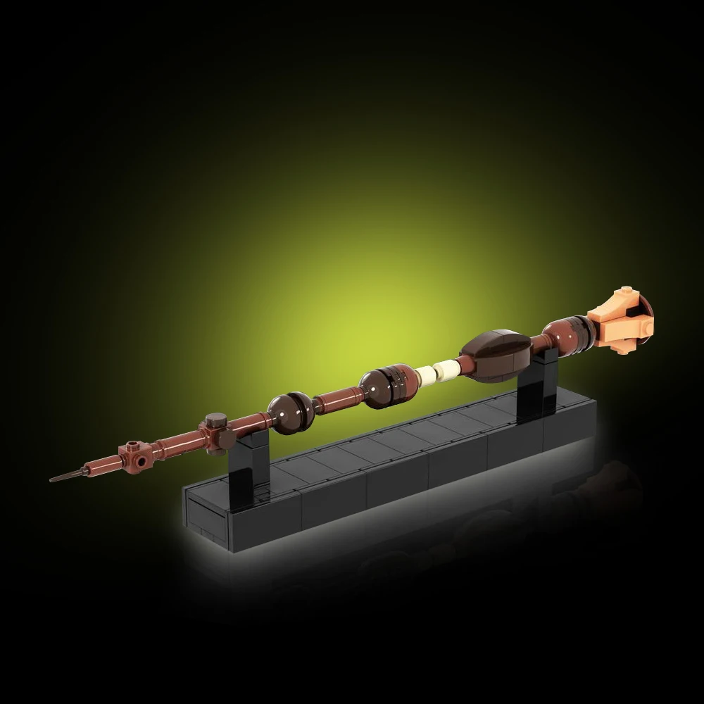 Moc Movies Magic School Elder Wand Building Blocks Ideale Fai Da Te Fun Magic Wand Model Set Giocattolo Di Mattoni Per Bambini Regalo Di Compleanno