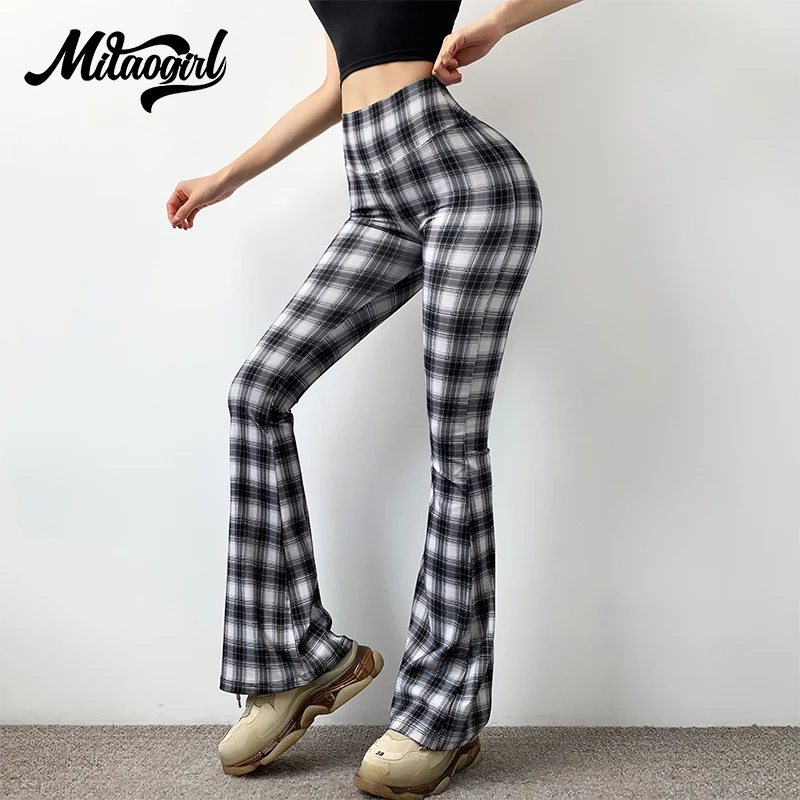 High Waist Tight Running Fast Drying Elastic Hip Lifting Yoga Pants Checkerboard Peach Hip Fitness Pants For Women Mitaogirl
