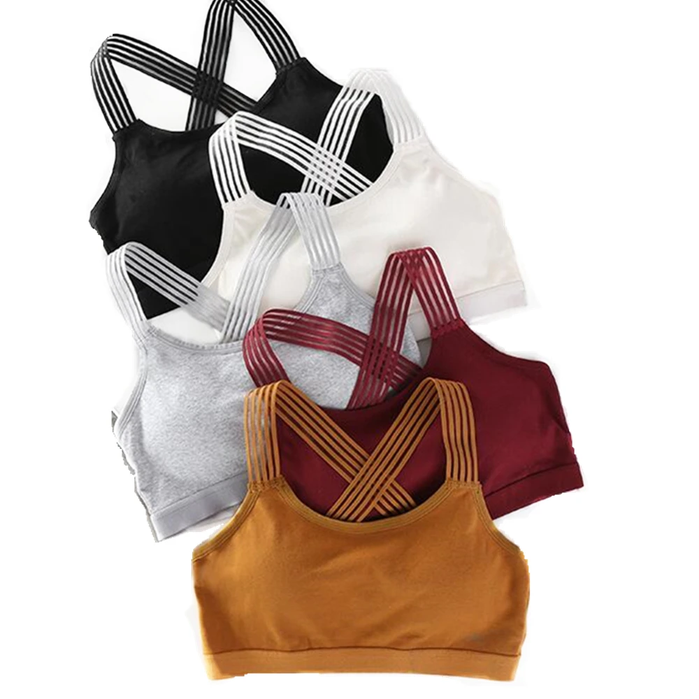Reggiseno Sportivo Senza Cuciture Donna Fitness Top Palestra Yoga Reggiseno Antiurto Push Up Reggiseno Sportivo Running Yoga Gym Crop Top Young Girl S