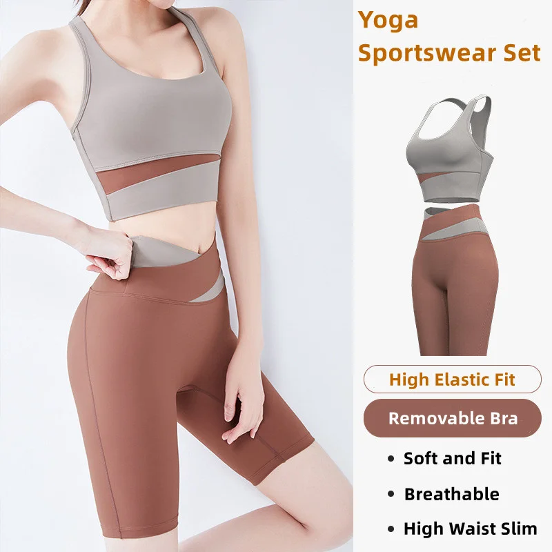 Yoga Sport Bra Women Fitness Running Yoga Pants Energy Seamless Leggings Gym Girl Leggings Outdoor Active Set