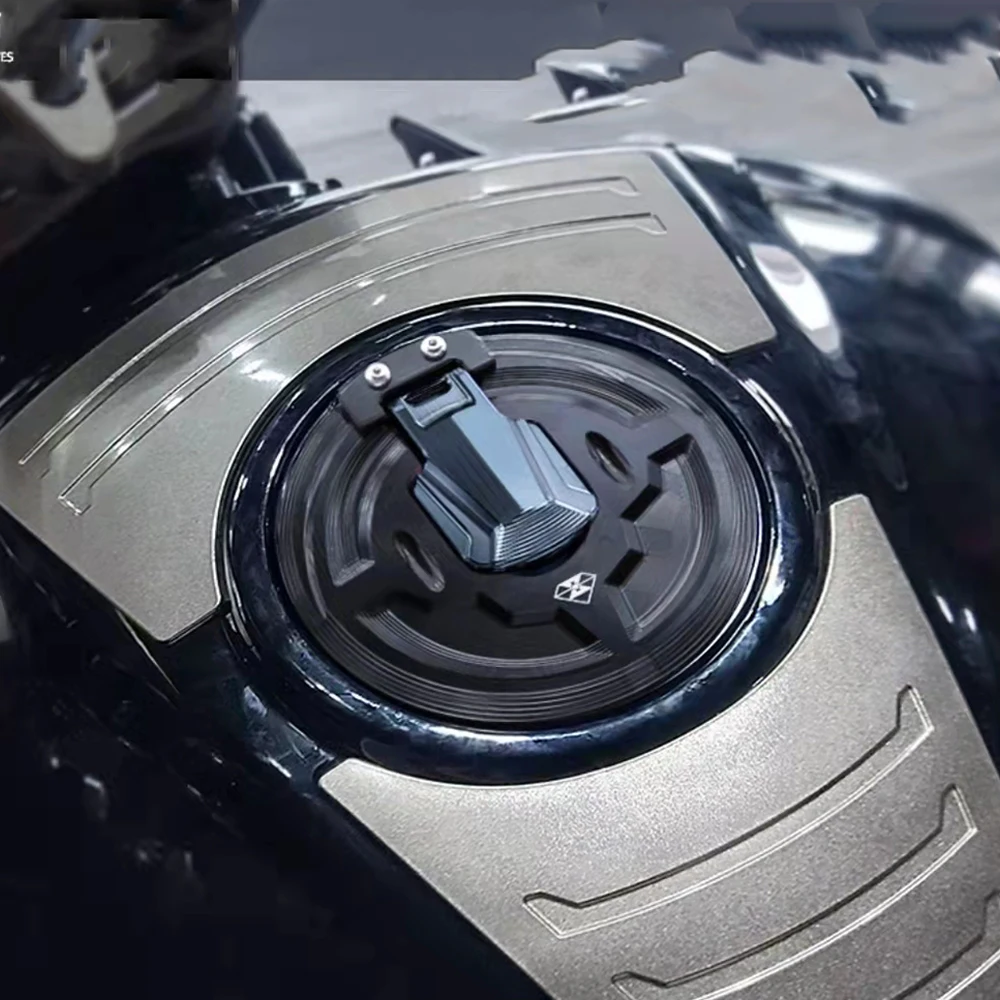 Fuel Gas Tank Cap Cover  Aluminum Motorcycle Accessories For  Zontes Scrambler 125