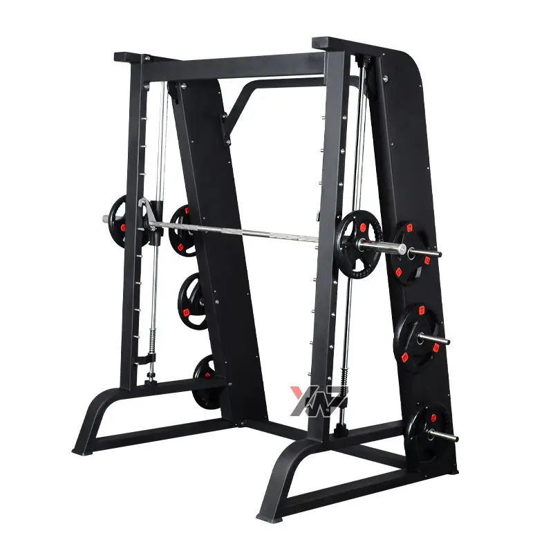Attrezzatura Da Palestra Di Alta Qualità Multifunzione Forza Yw-1715 Smith Machine