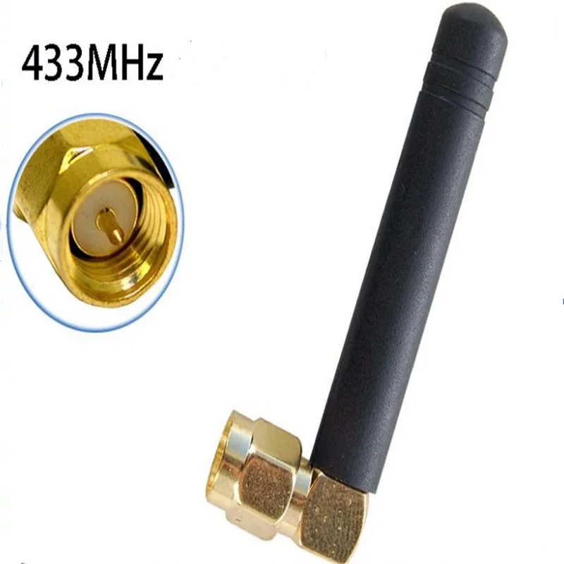 100 Pz 433 Mhz Antenna 2Dbi Sma Connettore Maschio Spina 433 Mhz Antenna Direzionale