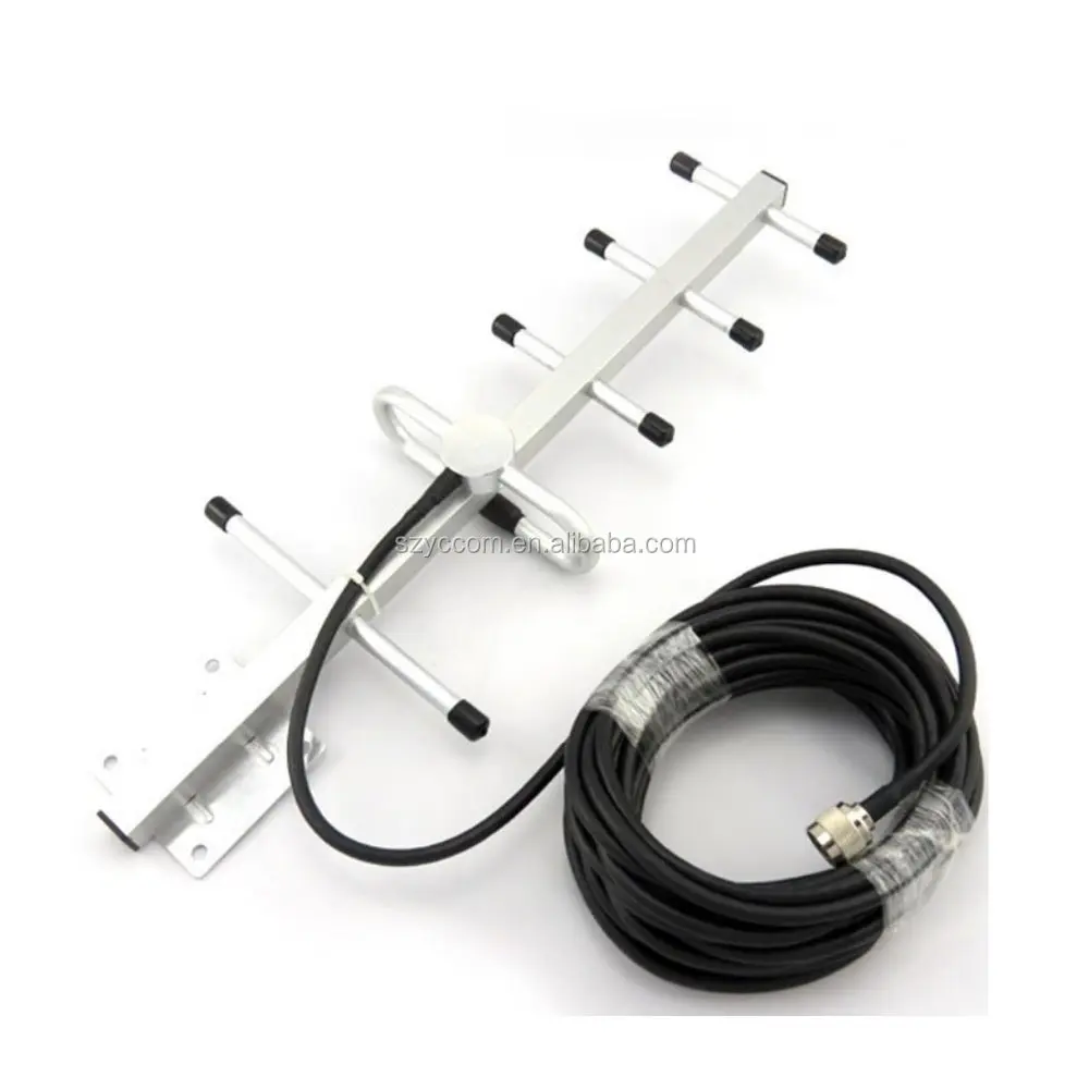 Vendita Di Fabbrica Antenna Yagi Per Interni/Esterni 433 Mhz Antenna Yagi 6Dbi 5 Unità Con Connettore N Femmina