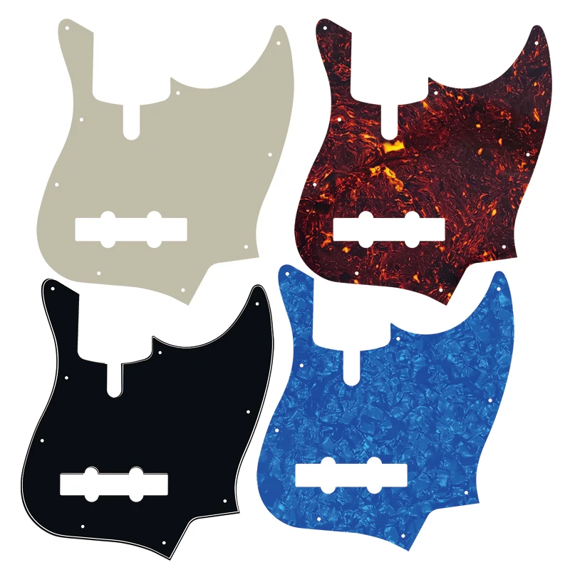 Feiman Custom Parts-Per Il 2020 Assemore Marco Miller 4 String V7 Jazz Bass Kind Guitar Pickgaurd Purple Pearl Multicolori