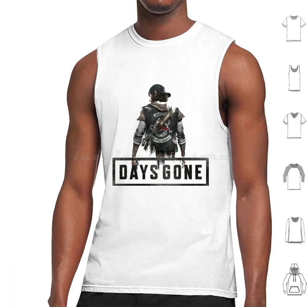 Day Gifts Days Gone Mongrils Unisex Heavy Cotton Tee Canotte Stampa Cotton Day Days Gone Mongrils Unisex Heavy