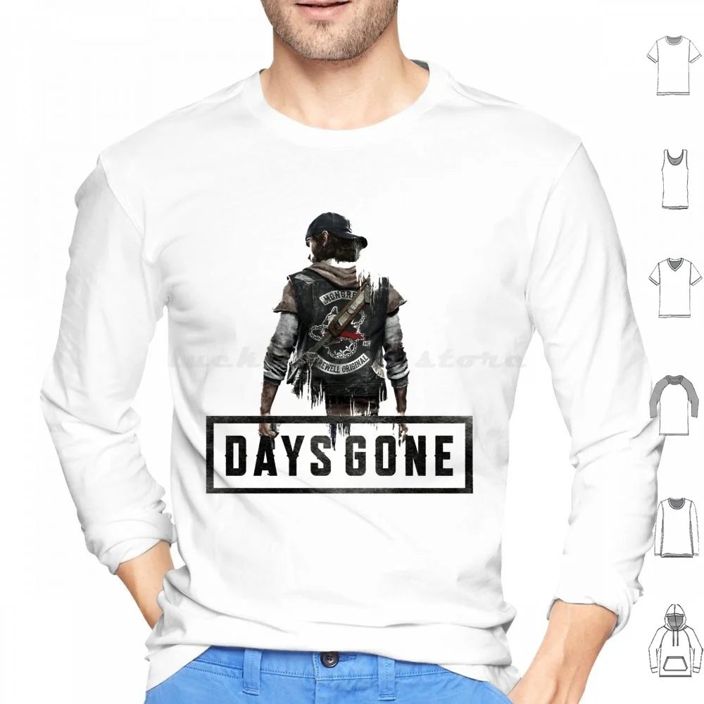 Day Gifts Days Gone Mongrils Unisex Heavy Cotton Tee Hoodie Cotton Manica Lunga Day Days Gone Mongrils Unisex Heavy