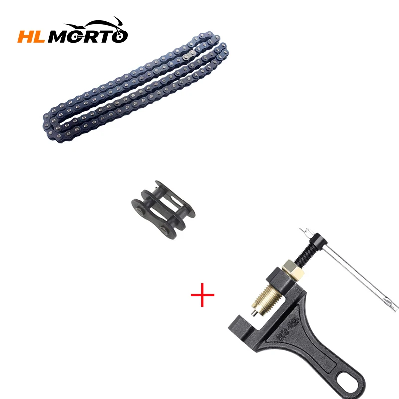 428 Catena 140 Maglie Heavy Duty Drive Chain Link Chain Breaker Per 150Cc 125Cc 110Cc 140Cc Atv Dirt Pit Bike Scooter Gokart