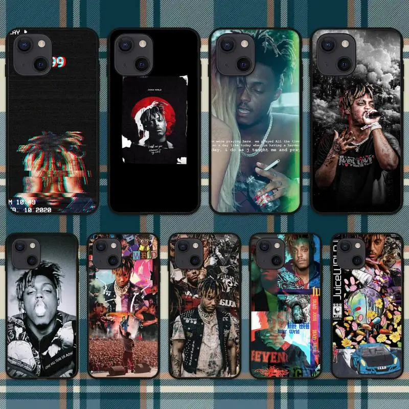 Custodia Per Telefono Juice Wrld Per Iphone 11 12 Mini 13 14 Pro Xs Max X 8 7 6S Plus 5 Se Xr Shell