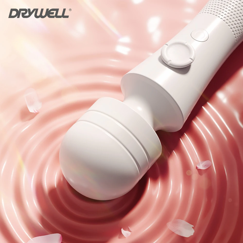 Dry Well Av Magic Wand Vibratore Per Le Donne Clitoride Stimolatore Multi Velocità Giocattolo Adulto Del Sesso Per Le Donne Vibratori Usb Dildo Di Sil