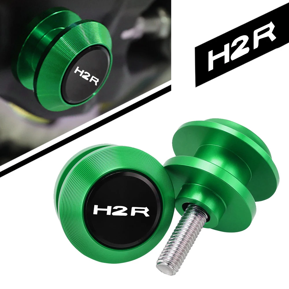2022 Ninja H2R Moto 8Mm/10Mm Forcellone Bobine Supporto Posteriore Viti Cursori Per Kawasaki H2 R H2 H2R H2R 2015 2016 Cnc Alluminio