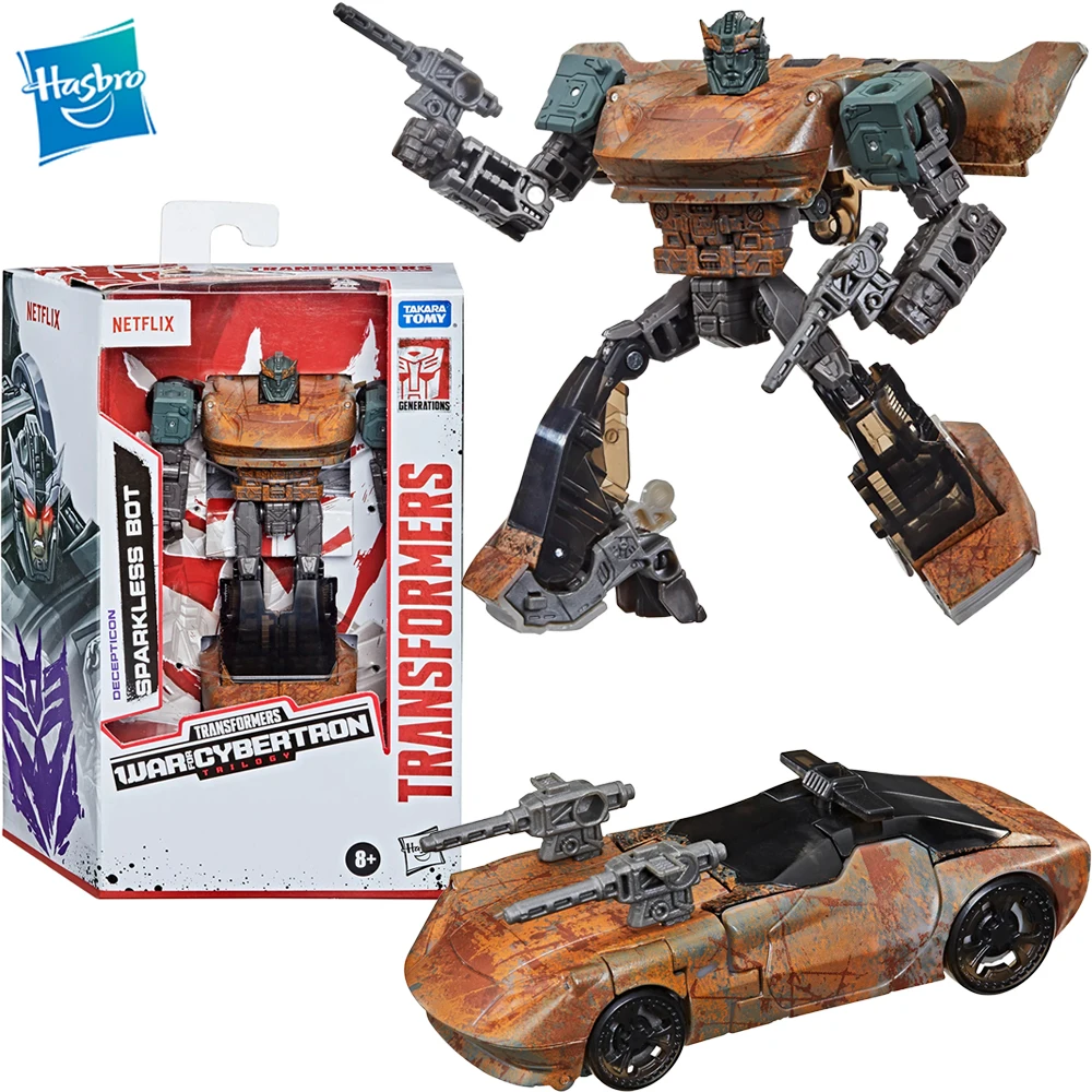 Original Y Transformers Generations War For Cybertron Series-Ispirato Sparkless Bot Modello Da Collezione Action Figure Gifts