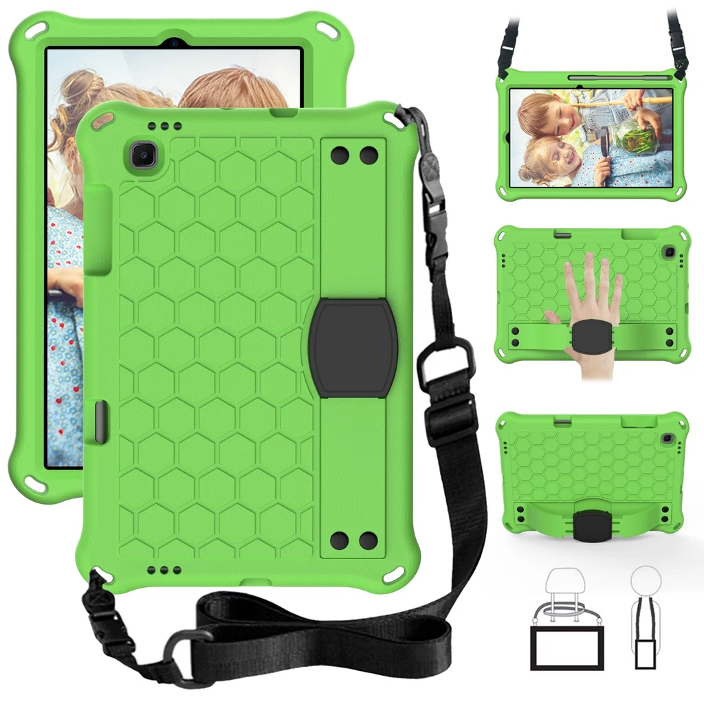 Eva Kids Safe Foam Shoulder Hand Strap Stand Tablet Cover Per Lenovo Tab 4 10 Plus M10 Fhd Plus Hd 2Nd K10 E10 M10 P10 Case