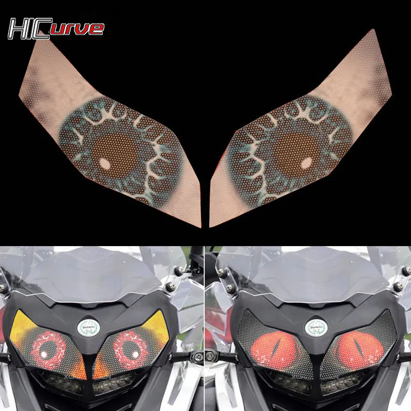 Moto 3D Carenatura Anteriore Faro Adesivo Protezione Adesivi Protezione Per Benelli Trk 502 Trk502