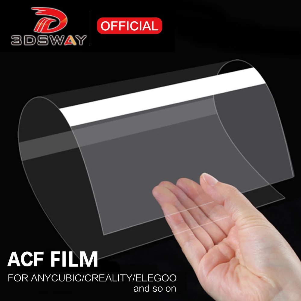 3Dsway Acf Pellicola 5.5 In 200*140 Millimetri Per Creality Anycubic Photon S Elegoo Mars 0.3 Millimetri In Resina Uv Stampanti 3D Rilascio Film Acf C
