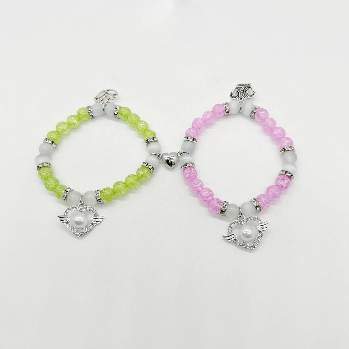 Bracciali Coordinati Tiana E Lottie Fatti A Mano |