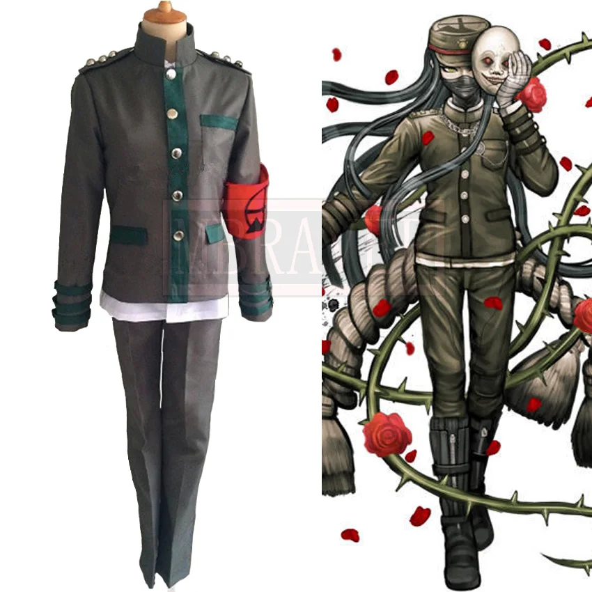 Anime New Danganronpa V3 Korekiyo Shinguji Cosplay Uniforme Scolastica Su Misura