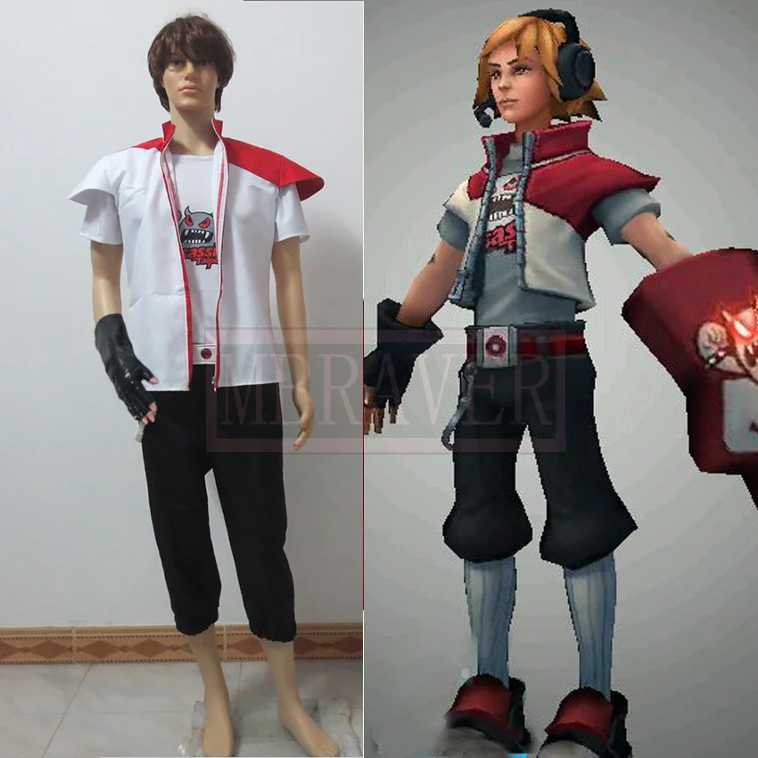 Lol The Miracle Gal Explorer Ezreal Costume Cosplay Assassins Costume Su Misura