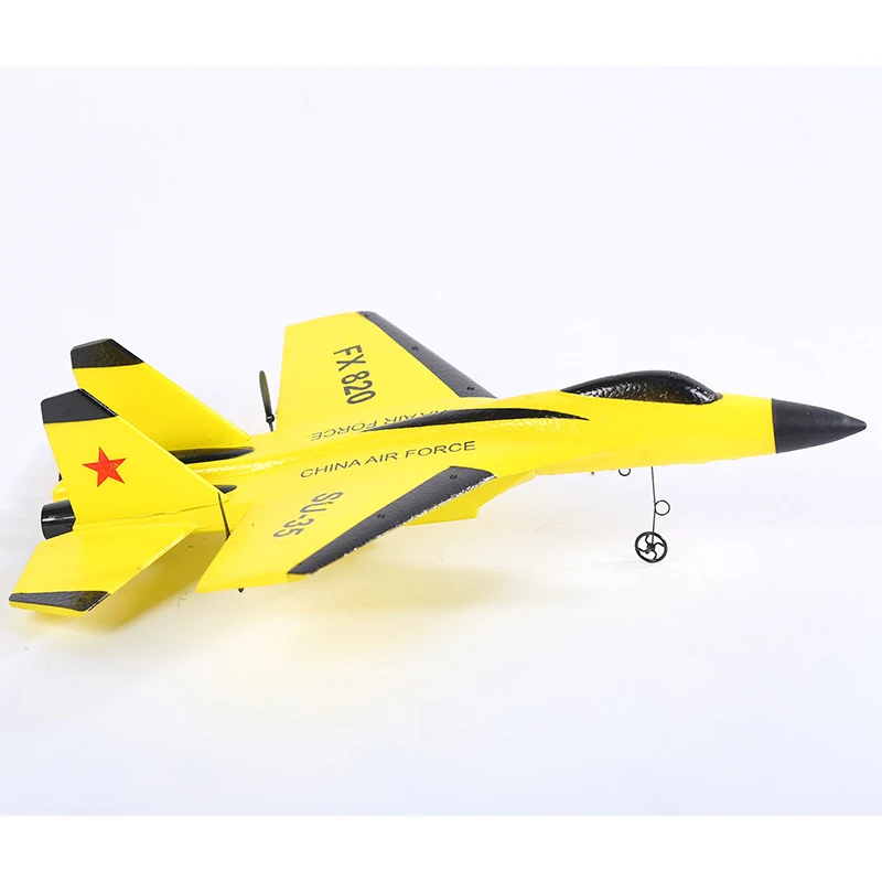 Super Cool Rc Fighter Su-35 Fixed Wing Rc Glider Fx-820 2.4G Epp Remote Control Aircraft Model Rc Plane Vs F939 K949