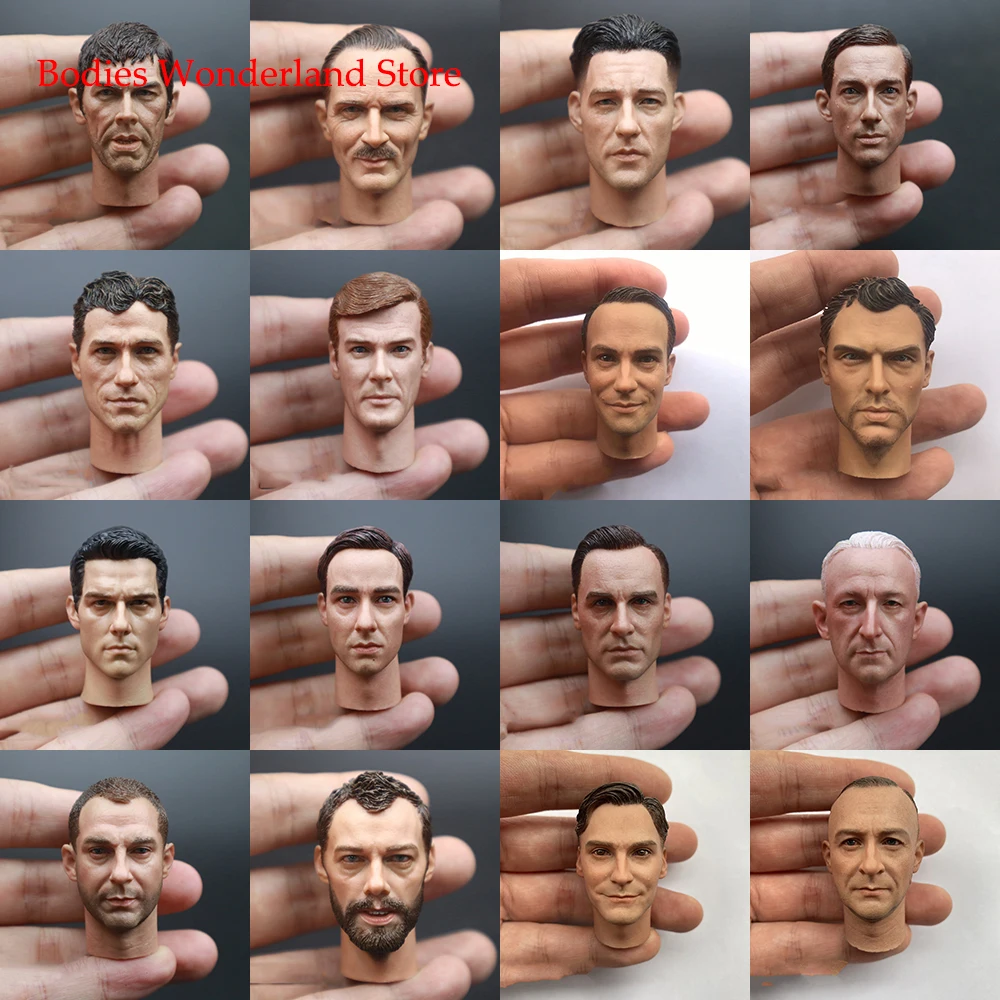 1/6 World War Ii Series Maschio Solider Bell Gunner Rabin Julius Steiner Kurt Arthur Benno Student Head Sculpt Per 12 ''Body