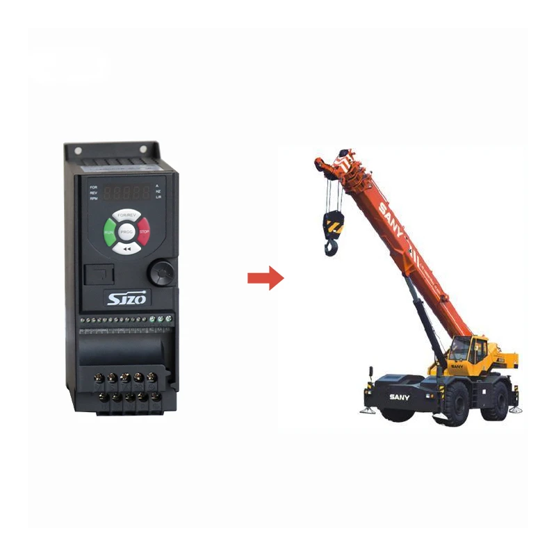 200M 220V Variable Frequency Drive Type Winding Machine With Frequency 1.5Kw And 10Kw Inverter On Crane