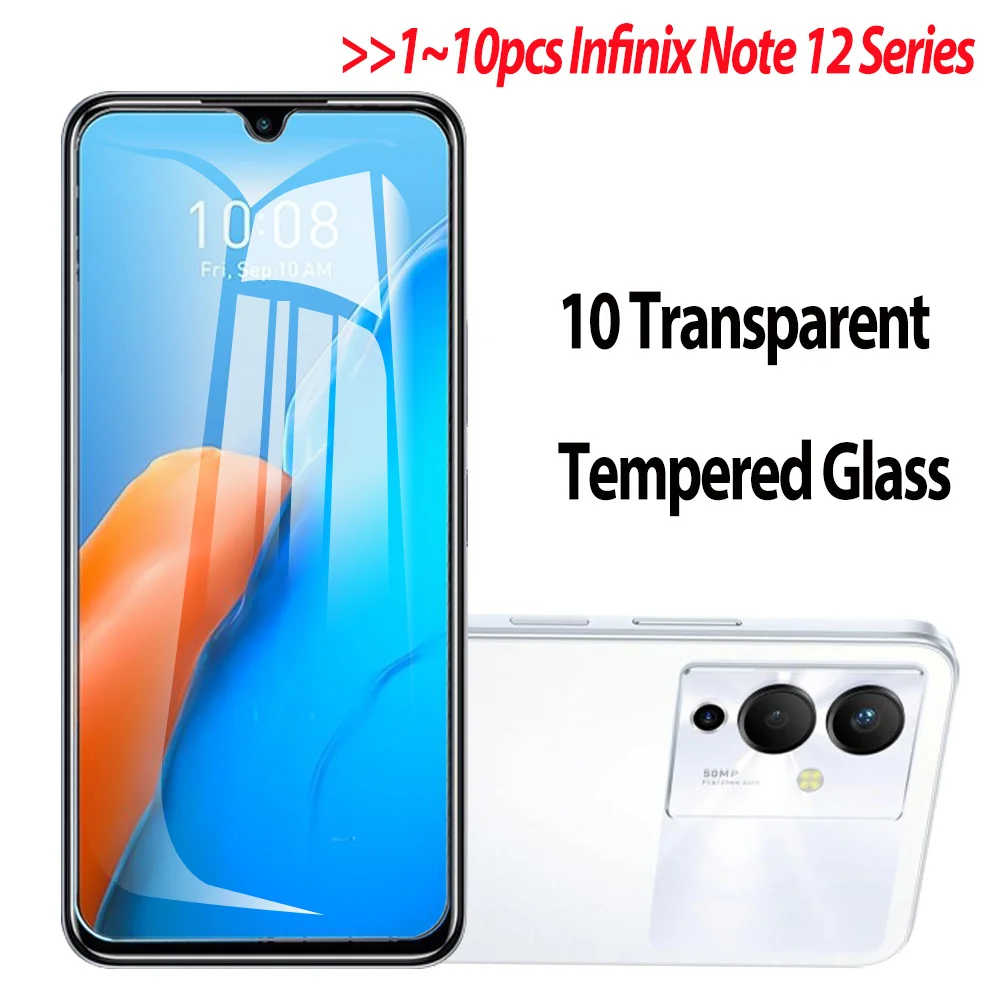 Pellicola For Infinix Note 12 Pro Pellicola Di Vetro Temperato Infinix Note 12 Pro 5G Pellicola Protettiva Per Note-12-Pro Glass Infinix-Note-12 2023 