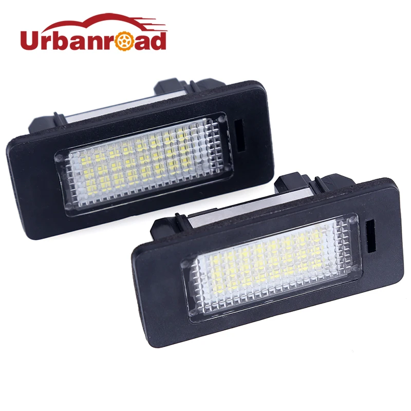 Fishberg 2Pcs Numero Di Targa A Led Per Bmw E60 Numero Di Targa Della Lampada Della Luce Per Bmw E39 M5 E70 E71 X5 X6 E60 M5 E90 E92 E93 M3