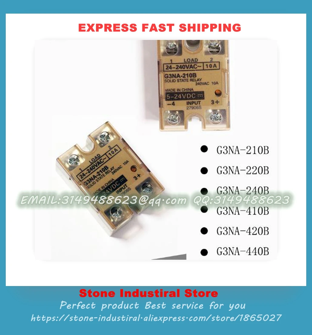 Nuovo Relè A Stato Solido Originale G3Na-D210B Dc5-24V G3Na-210B G3Na-220B G3Na-225B G3Na-240B G3Na-420B G3Na-440B