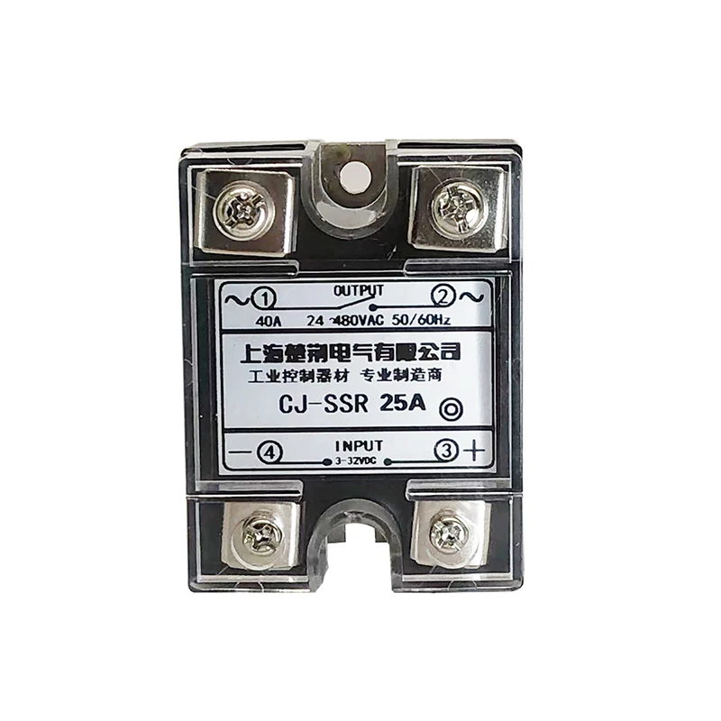 Dc-Ac Dc Tensione Ingresso Relè A Stato Solido 25A Ssr Dc Control Ac