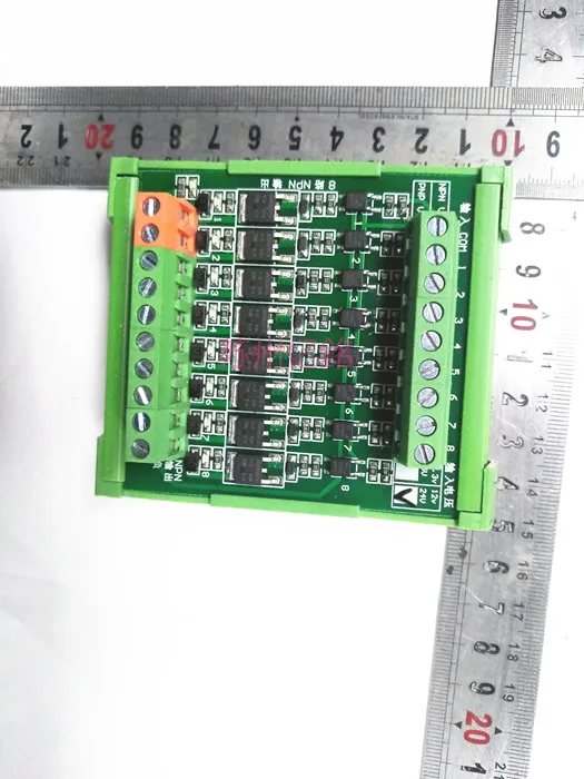 Plc Amplifier Board Optocoupler Isolation Board Solid State Relay Module Contactless Solenoid Valve Drive 8 Channels