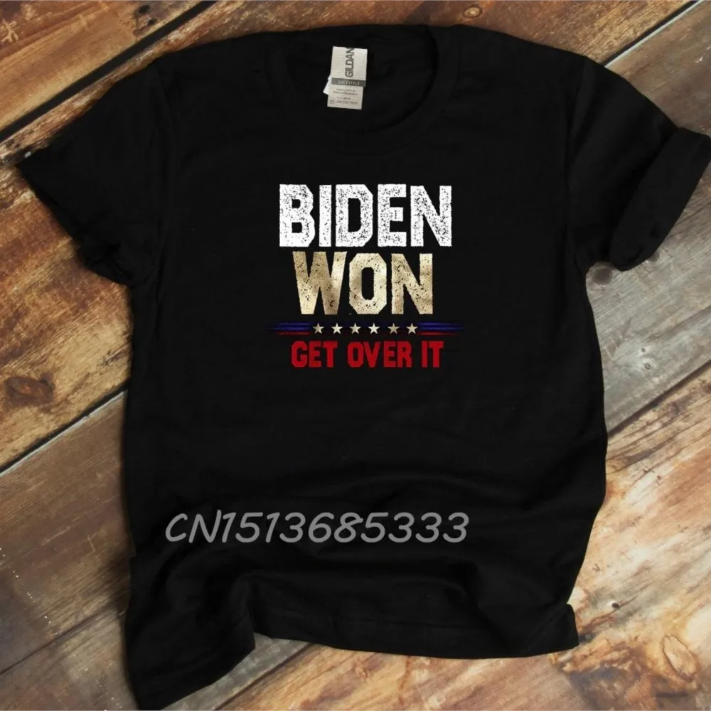 La Politica Biden Ha Vinto T-Shirt Over It Che Desiderano Di Nascosto Mi Dà Superpower Retro Tee La Mia Maglietta Cavatappi Da Allenamento Preferita