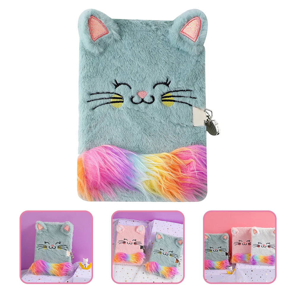 Peluche Gatto Diario Segreto Bambini Che Scrivono Disegno Blocco Note Animale Blocco Note Bambini Peluche Diario
