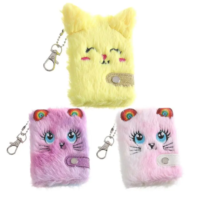 Quaderni Sfocati Per Ragazze Cute Cat Kids Diary For Girls Con Portachiavi Peluche Diary Secret Diary Writing Drawing Notebook Paillettes