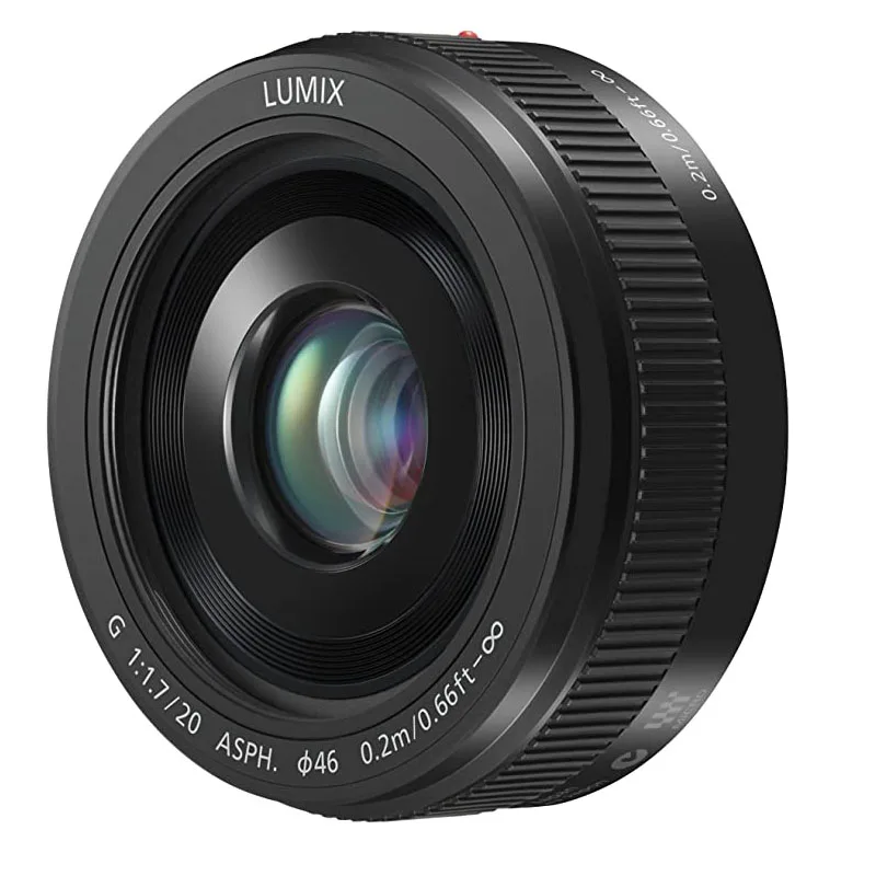 Obiettivo Panasonic Lumix G Ii, 20Mm, F1.7 Asph, Micro Mirrorless Quattro Terzi, H-H020Ak