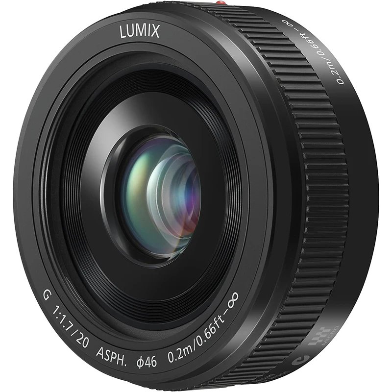 Obiettivo Panasonic Lumix G Ii, 20Mm, F1.7 Asph, Micro Mirrorless Quattro Terzi, H-H020As