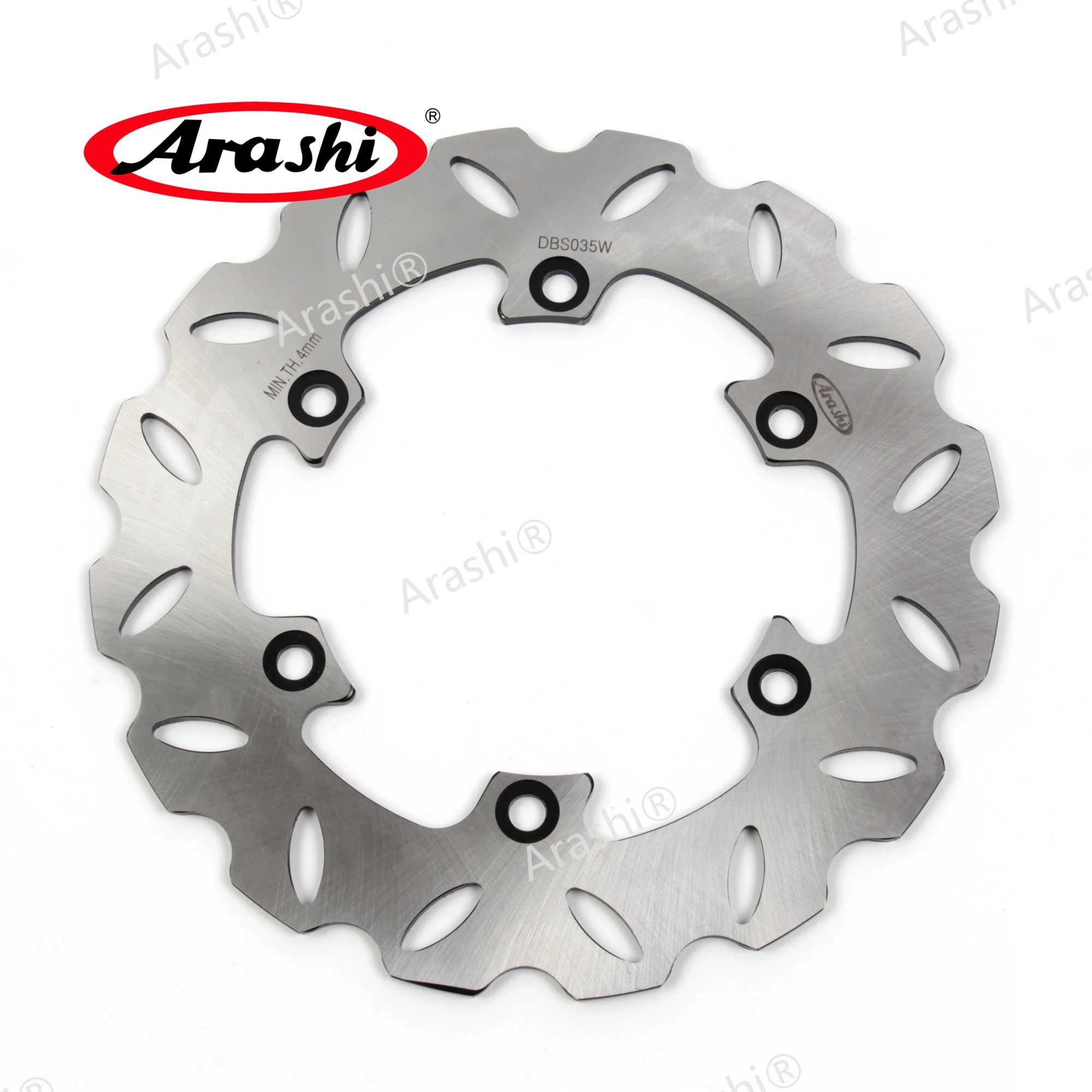 Arashi Cnc Dischi Freno Posteriori Dischi Rotori Per Yamaha Yz 125 89-97 Yz 250 88-97 Yz 360 89 Yz125 Yz-125 Yz-250 Yz-360 Tt R 250