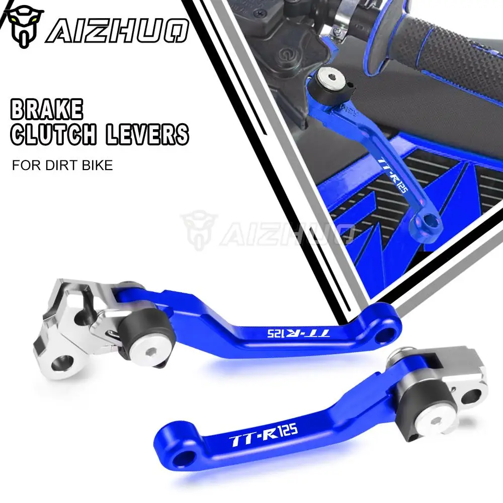 Motocross Accessories Pivot Handle Lever Dirt Bike Brake Clutch Levers For Yamaha Ttr125 Lw E 1993-2008 Tt-R 125 2007 2006 2005