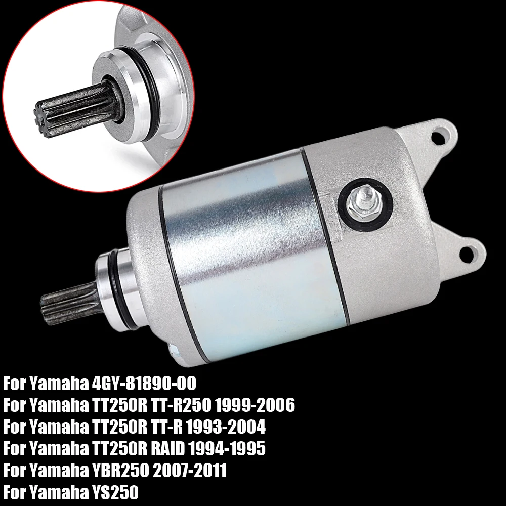 Per Yamaha Tt250R Tt-R Raid Ybr250 Ys250 Tt Tt 250R Tt-R Ttr 250 Motorino Di Avviamento Del Motore Del Motociclo