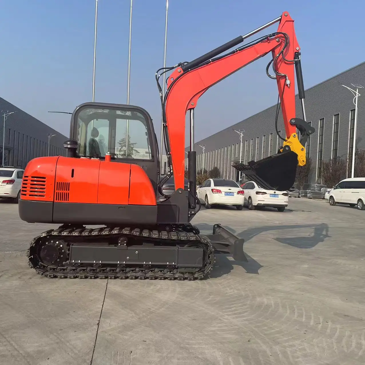 Ce Epa 6Ton Scavatrice Piccola Scavatrice Mini Bagger Micro Mini Escavatori