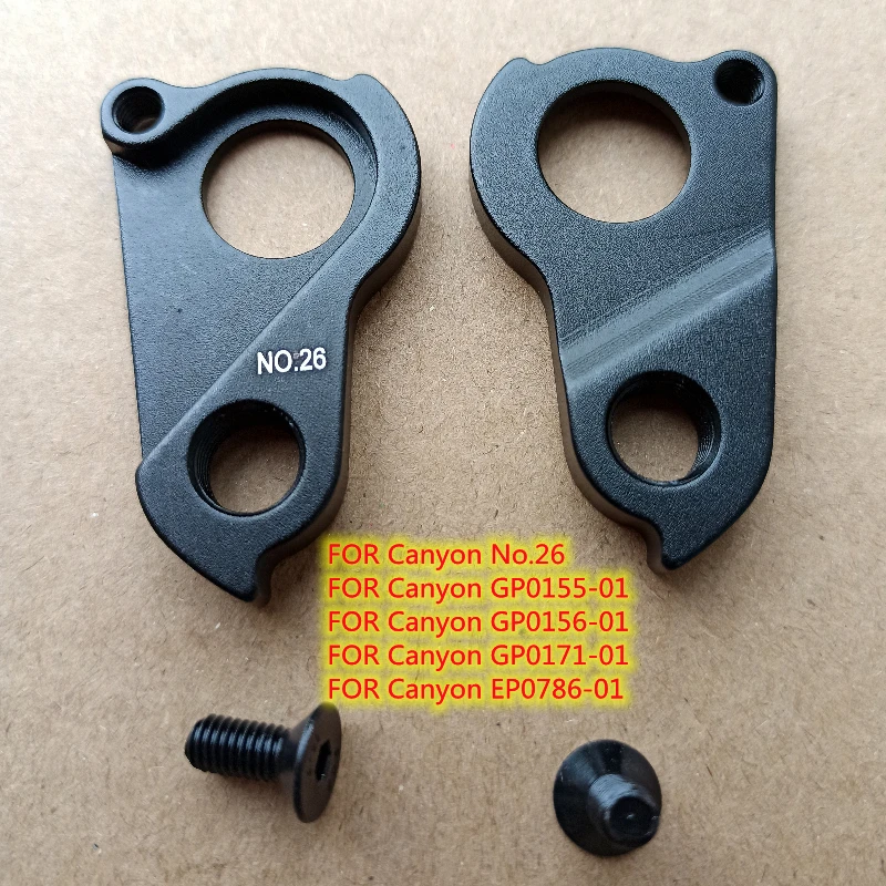 1 Pz Bicicletta Mech Dropout Per Shimano Sram Canyon No.26 Neuron Torque Sender Spectral Stretch Deragliatore Gancio Gp0171-01 Gp0155-1