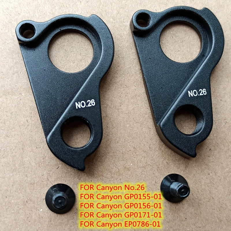 1 Pz Bicicletta Mech Dropout Per Shimano Sram Canyon No.26 Neuron Torque Sender Spectral Stretch Deragliatore Gancio Gp0171-01 Gp0155-1