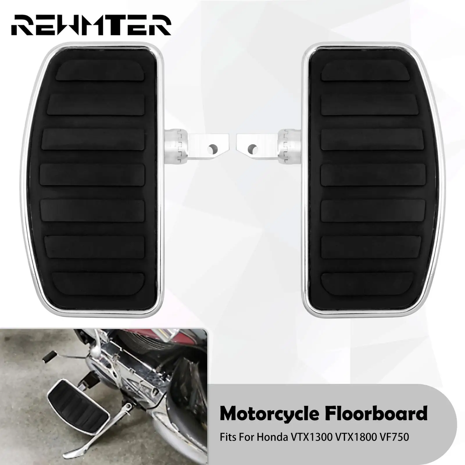 Moto Driver Passeggero Pedana Pedane Anteriori Posteriori Poggiapiedi Per Honda Vtx 1300 Vtx 1800 Vf750 Per Suzuki Vl400