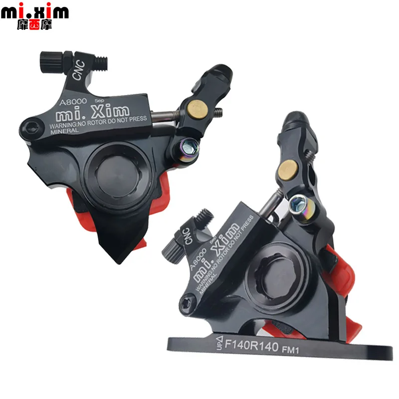 Mi. Pinze Freno A Disco Idrauliche Xim-Road Bike, Montaggio Piatto, Ghiaia, Freno A Disco Olio